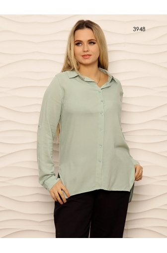 Класична сорочка м'ятного кольору