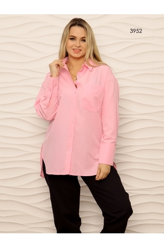 Сорочка пудрового кольору