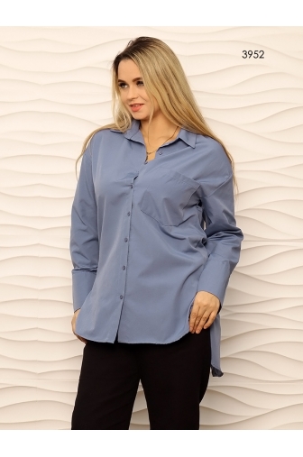Сорочка синього кольору